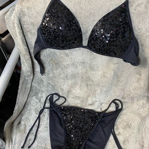Black bikini Victoria secret